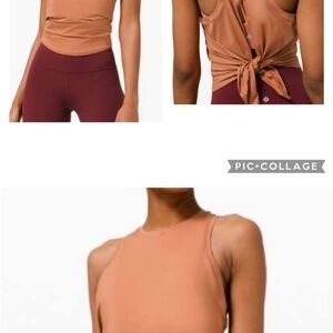 Lululemon Women's Sleeveless Tan Top